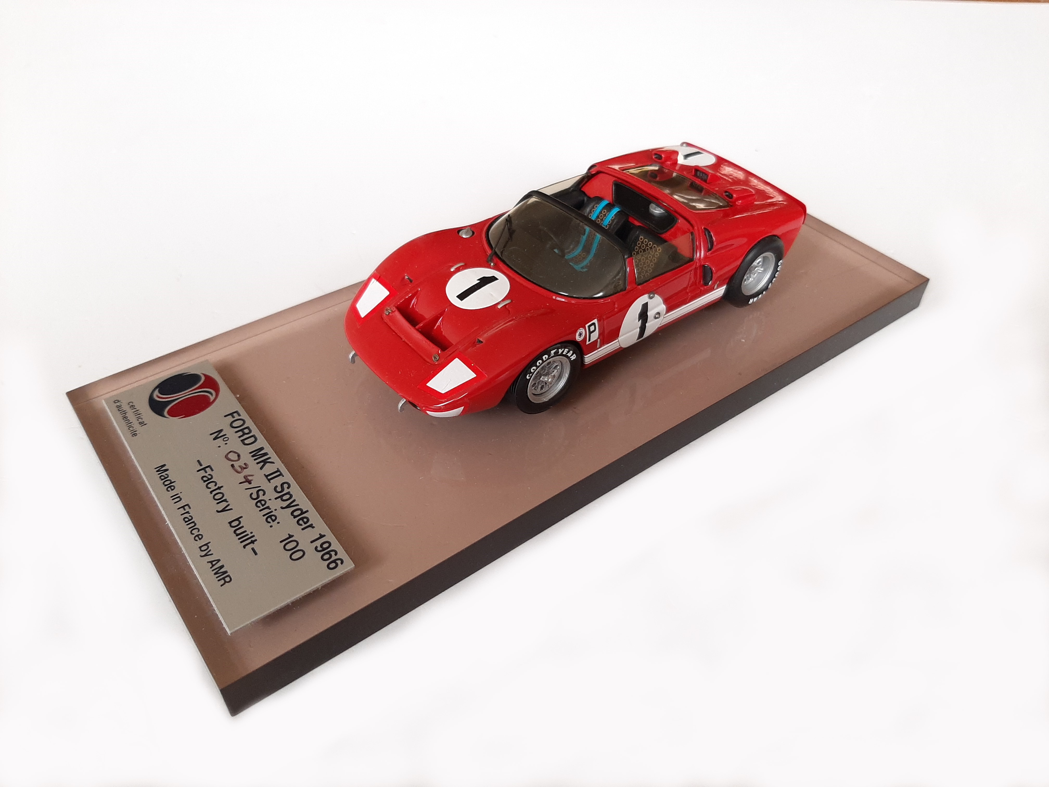 AM Ruf : Ford GT 40 spyder Sebring 1966 --> SOLD